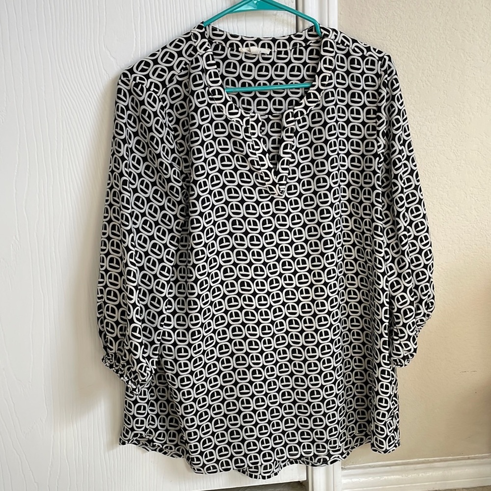 Patterned blouse